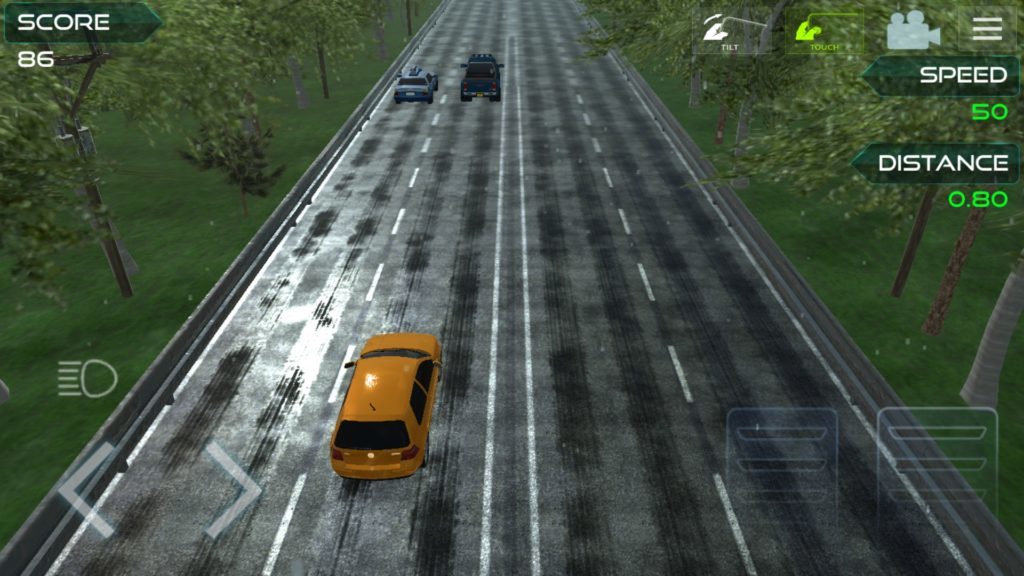 Highway asphalt racing :traffic nitro racing