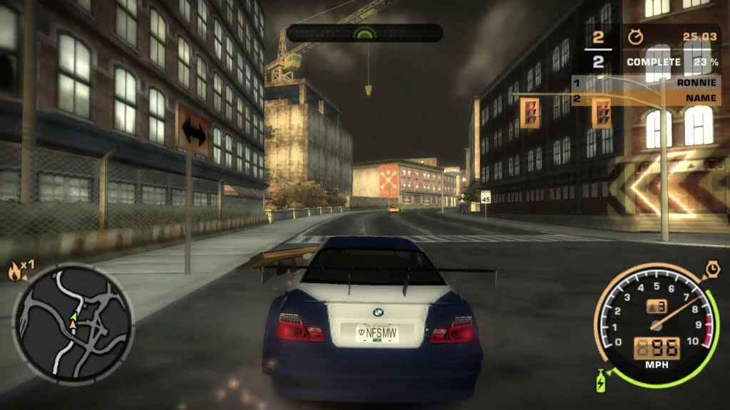 Need for speed Need for speed most wanted 2005 highly compressed