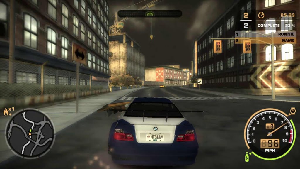 Need For Speed Most Wanted highly compressed download for pc