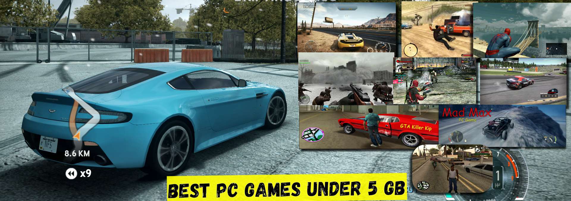 Best pc games under 5GB – Full collection with the download link