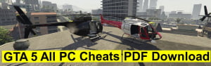 GTA 5 all cheats pdf download for PC