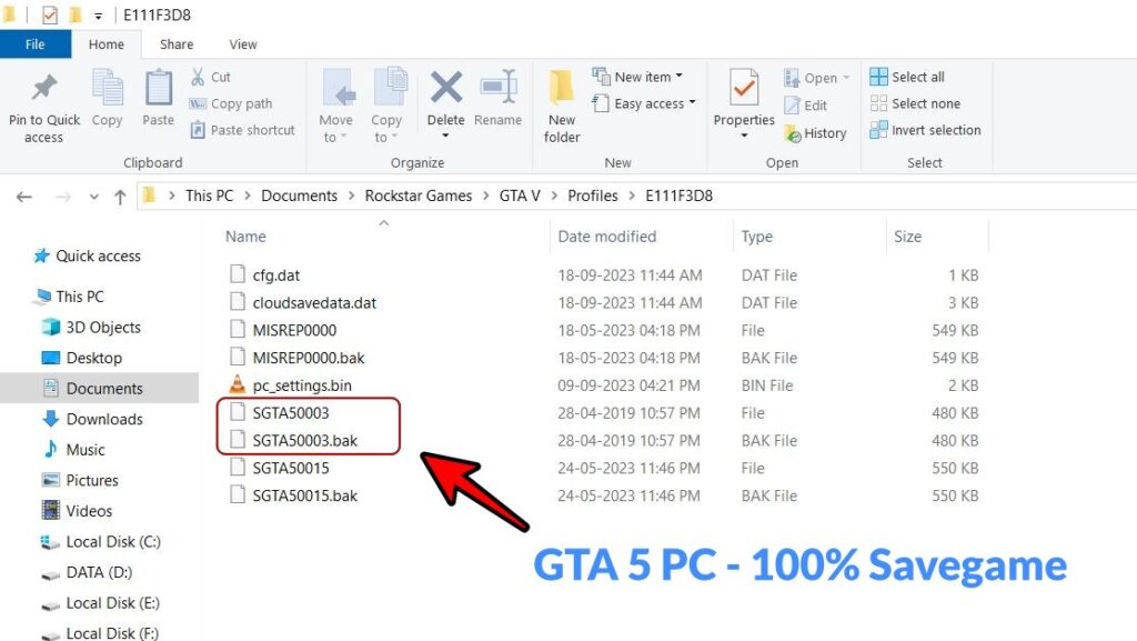 GTA 5 PC - 100% Savegame PC